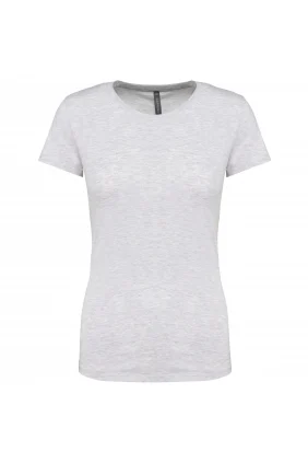 T-shirt col rond manches courtes femme - Kariban