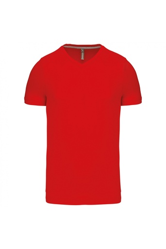 T-shirt col V manches courtes homme - Kariban